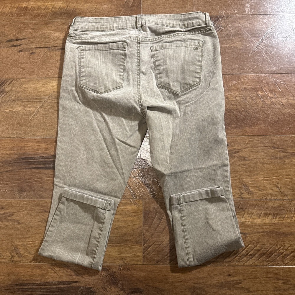 Jessica Simpson Forever Skinny Crop Women 29‎ Gray Wash Stretch Denim Pants - Picture 3 of 11